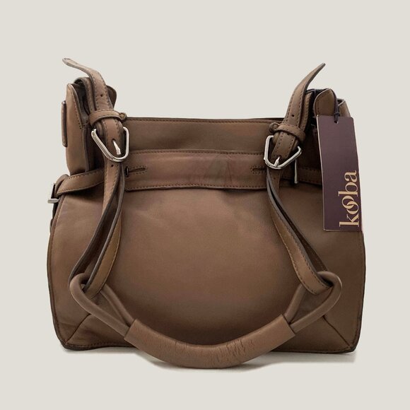 KOOBA Flynn Leather Shoulder Bag - Main Image